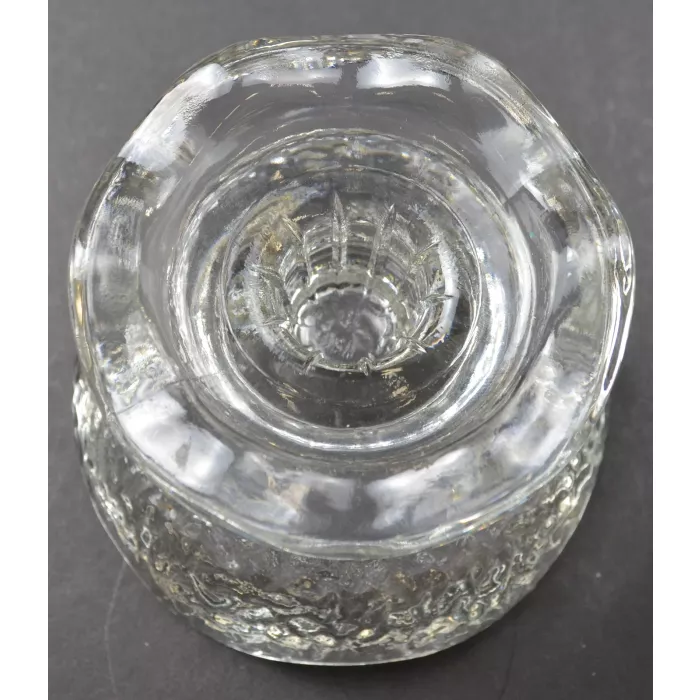 Anchor Hocking Clear Glass Candle Stax Holder