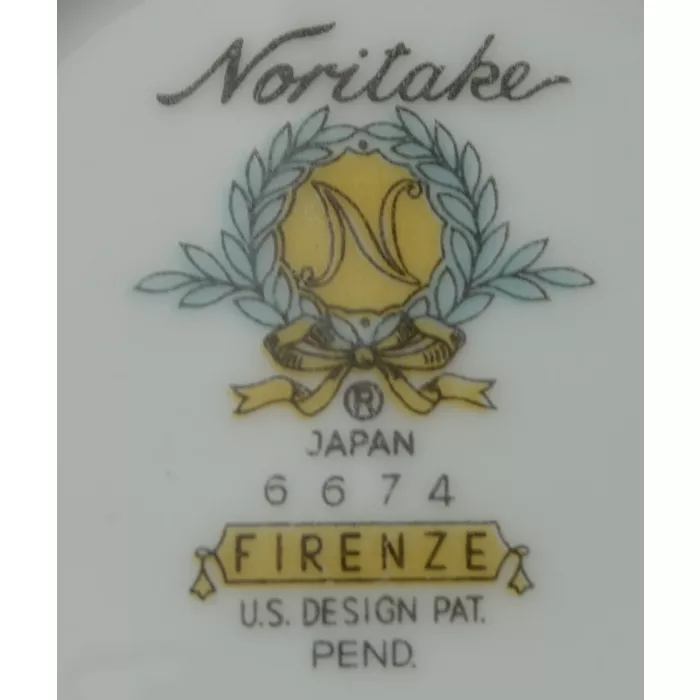 Noritake China - Creamer - Firenze Pattern - 6674