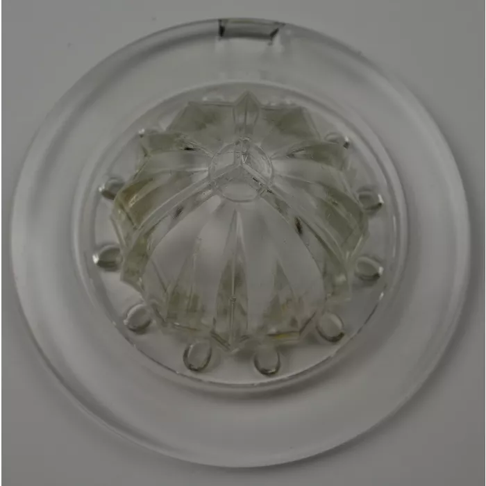 Vintage Clear Glass Reamer Juicer - 5.25" Round