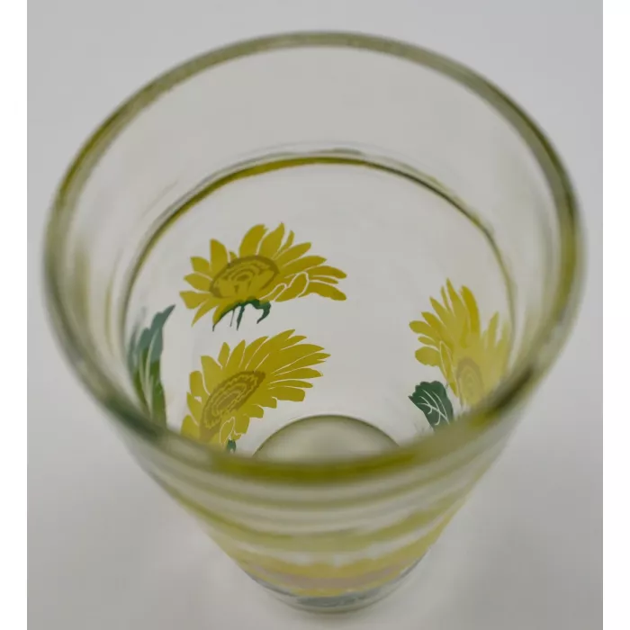 Anchor Glass (Anchor Hocking) - Golden Harvest Pattern - 16 Oz. Tumbler