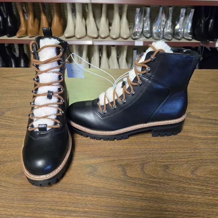 Women's Leighton Combat / Hiking Boots with Memory Foam Insole