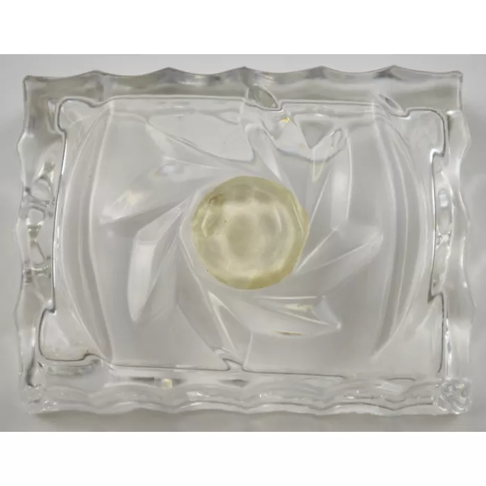 Jajecar Crystal 24% Lead Crystal Ashtray - 2.625" Long