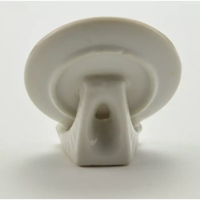 Occupied Japan Fruit Pattern Plate Figurine - 2" Tall