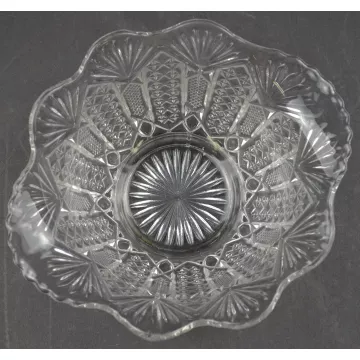 U S Glass Mayonaise Bowl - Pananma Pattern - EAPG - 6.75 Wide