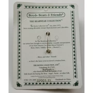Boyds Bears Greatest F.O.B. On Earth -  Gizmo's Circus Tent Box