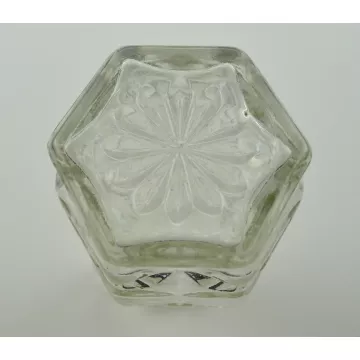 Anchor Hocking - Prescut Clear Pattern - Cruet - 6.5 Tall