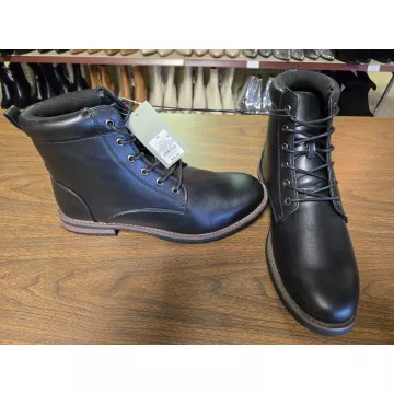Men's Jeffrey Combat Boots - Brown or Black Size 9.5 - 13