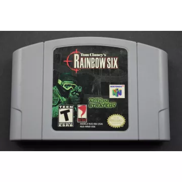 Tom Clancy's Rainbow Six  - Nintendo 64  Video Game Cartridge