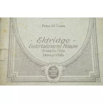 The New Minister Arrives - One Act Play Script - Antique1923