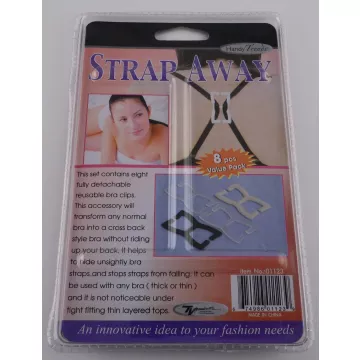 Handy Trends Strap Away Bra Clips 8 Pack