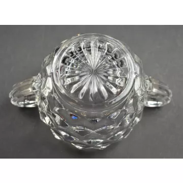 Fostoria American Clear Pattern - Open Sugar - 2.375 Tall