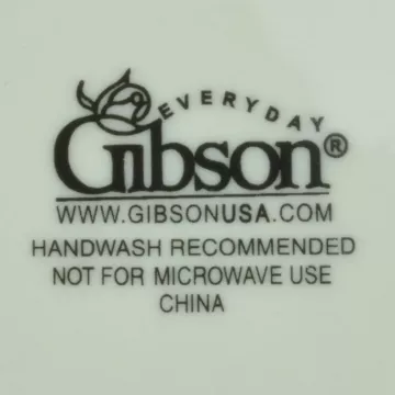 Gibson Everyday - Essential Home - Platinum Band - Flat Cup Saucer