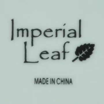 Imperial Leaf Pattern - Flat Cup Saucer - Made In China