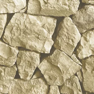 Spanish Stone Wallpaper Cream, Brown Norwall Wallcovering LL36222