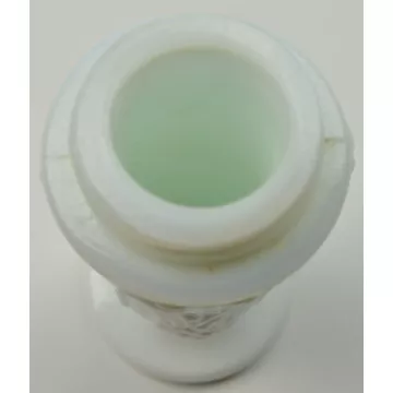 Indiana Glass - Harvest Milk Glass Pattern - Salt Shaker & Lid