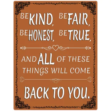 Aluminum Sign - Will Come Back To You