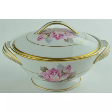 Noritake China - Rosetta Pattern - Lidded Sugar Bowl - 5285