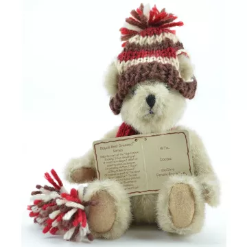 Boyds Bears Plush Teddy Bear - Cocoa - The Head Bean Collection - 7 Tall
