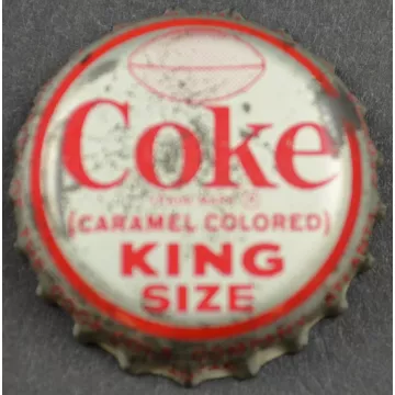 Coca Cola NFL All Star King Size Coke Bottle Cap - Philadelphia Eagles Jim Ringo