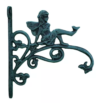 Decorative Bird Cast Iron Plant Hanger Hook - 10.75" Deep