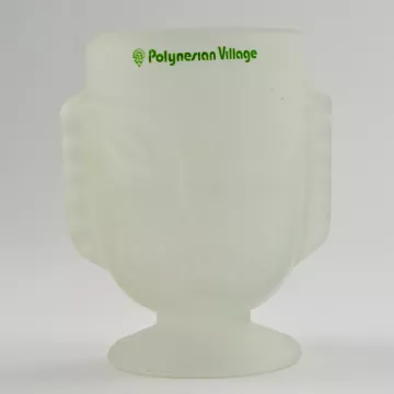Walt Disney - Polynesian Village - Frosted Glass Souvenir Mug