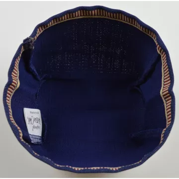 Longaberger Proudly American Salt & Pepper Basket Liner - Indigo