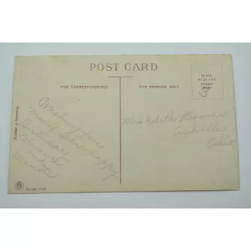 Vintage Postcard - Valentine Greetings - Early 1900's