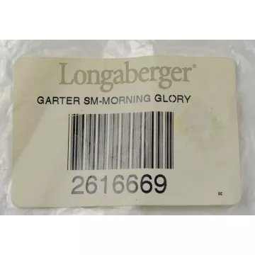 Longaberger Basket Small Garter - Morning Glory