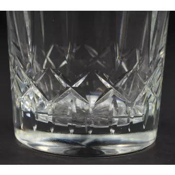 Atlantis Hand Blown & Cut Crystal Vase - 7.125 Tall