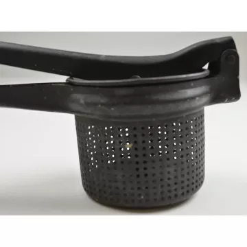 Vintage Potato Ricer - Black Metal - 10.75 Long