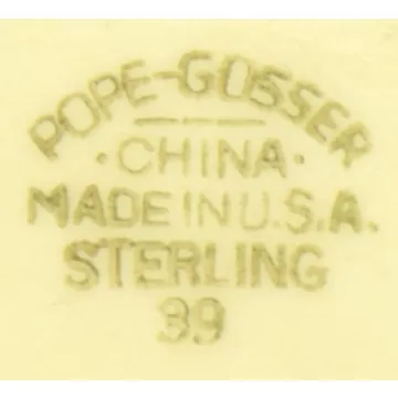 Pope Gosser - Princess Pattern - 9 Oval Vegetable Bowl