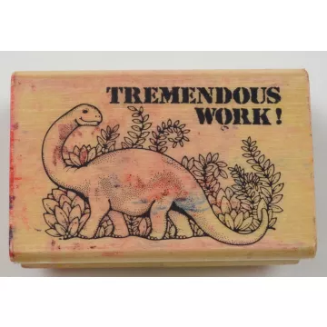 Wood Mounted Rubber Stamp By Hero Arts -  Tremendous Work !