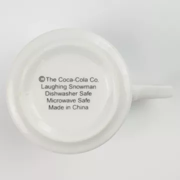 Oneida China - Coca Cola - Laughing Snowman Pattern - Mug