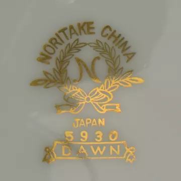Noritake China - Dawn Pattern - Dinner Plate - 5930