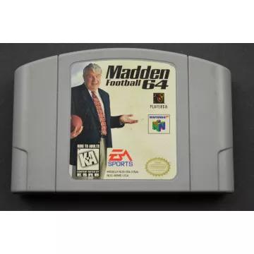 EA Sports Madden Football 64 - Nintendo Video Game Cartridge