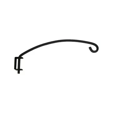 Removable Wrought Iron Plant Hanger & Bracket - 15 Deep