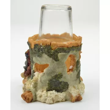 Boyds Bears & Friends - Resin Candle Votive M. Harrison The Ambush At Birch Tree