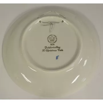 Bing And Grondahl Christmas Plate - A Christmas Tale 1978
