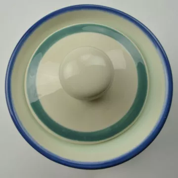 Pfaltzgraff China - Northwinds Pattern - Lidded Sugar - Stoneware