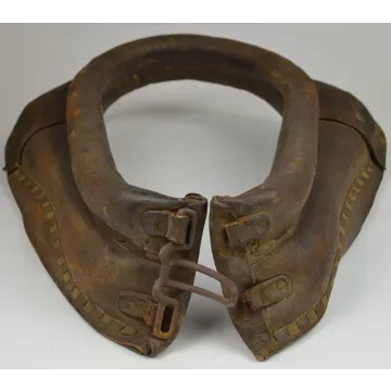 Vintage Leather Horse Collar - 21 Wide