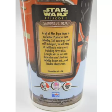 Star Wars Episode One Sebulba Collectors Cup - 12.5 Tall