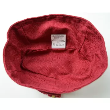 Longaberger Little Laundry Basket Liner - Paprika Pattern