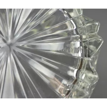 Mikasa Crystal - Wilshire Pattern - Ice Bucket With Tongs - 5.25 Tall