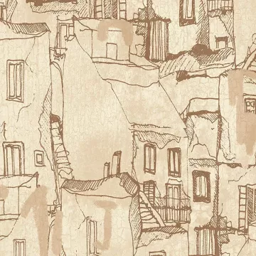 Tuscan Villas Wallpaper Cream, Tan, Brown Norwall Wallcovering KE29944