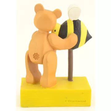 Carson POZY Bears Figurine - Bee Happy