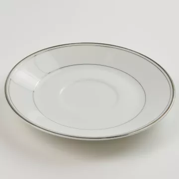 Fine China Of Japan - Simplicity Pattern - Footed Cup Saucer - 6 Wide