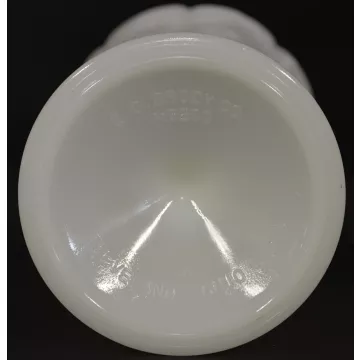 E. O. Brody - M5200 Milk Glass Pattern - Footed Vase - 9 Tall
