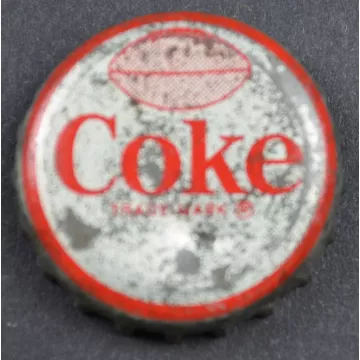 Coca Cola NFL Bottle Cap - Cleveland Browns - Bernie Parrish - Coke