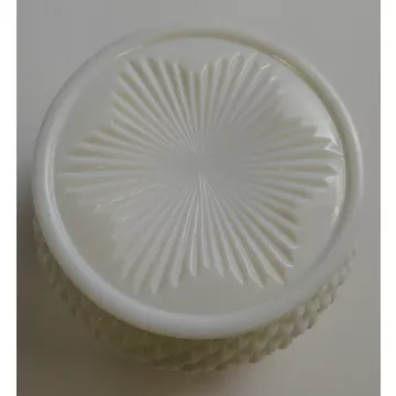 Westmoreland Glass - English Hobnail Milk Glass - Rose Bowl - 3 Tall