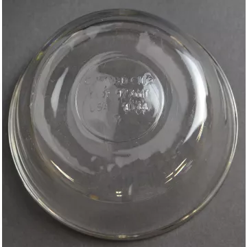 Anchor Hocking Clear Oven Basics Pattern - 6 Oz. Custard Cup - 1.875 Tall